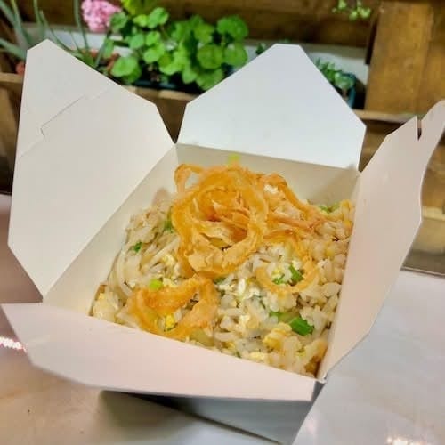Small Wok'd Rice Tray.